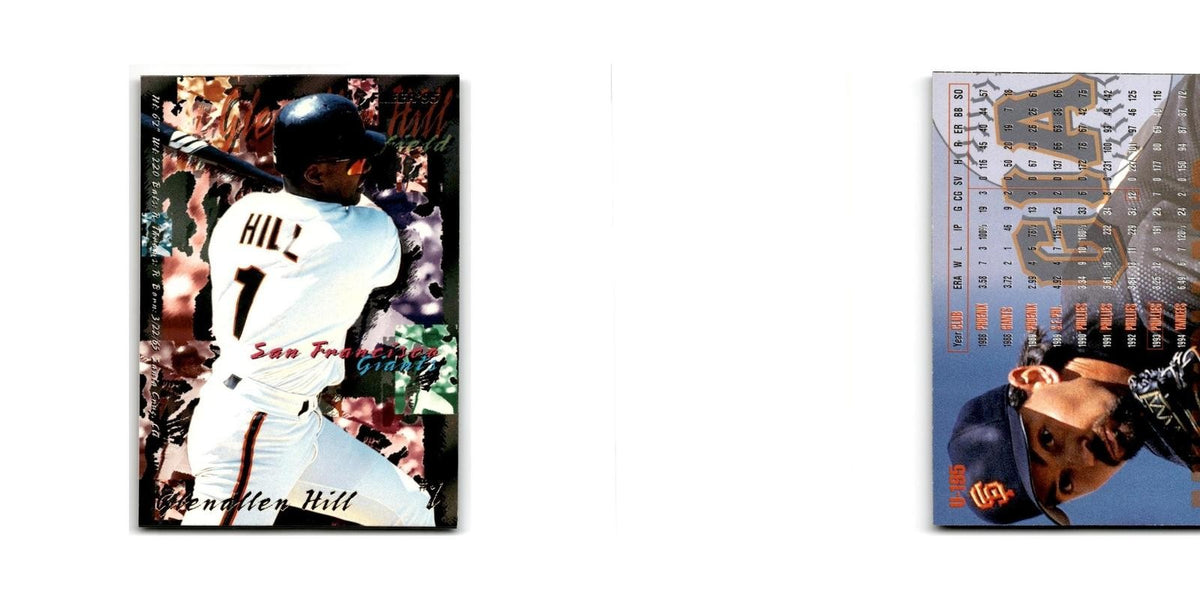 Glenallen Hill 1995 Fleer Update #U-195 San Francisco Giants Baseball Card NM