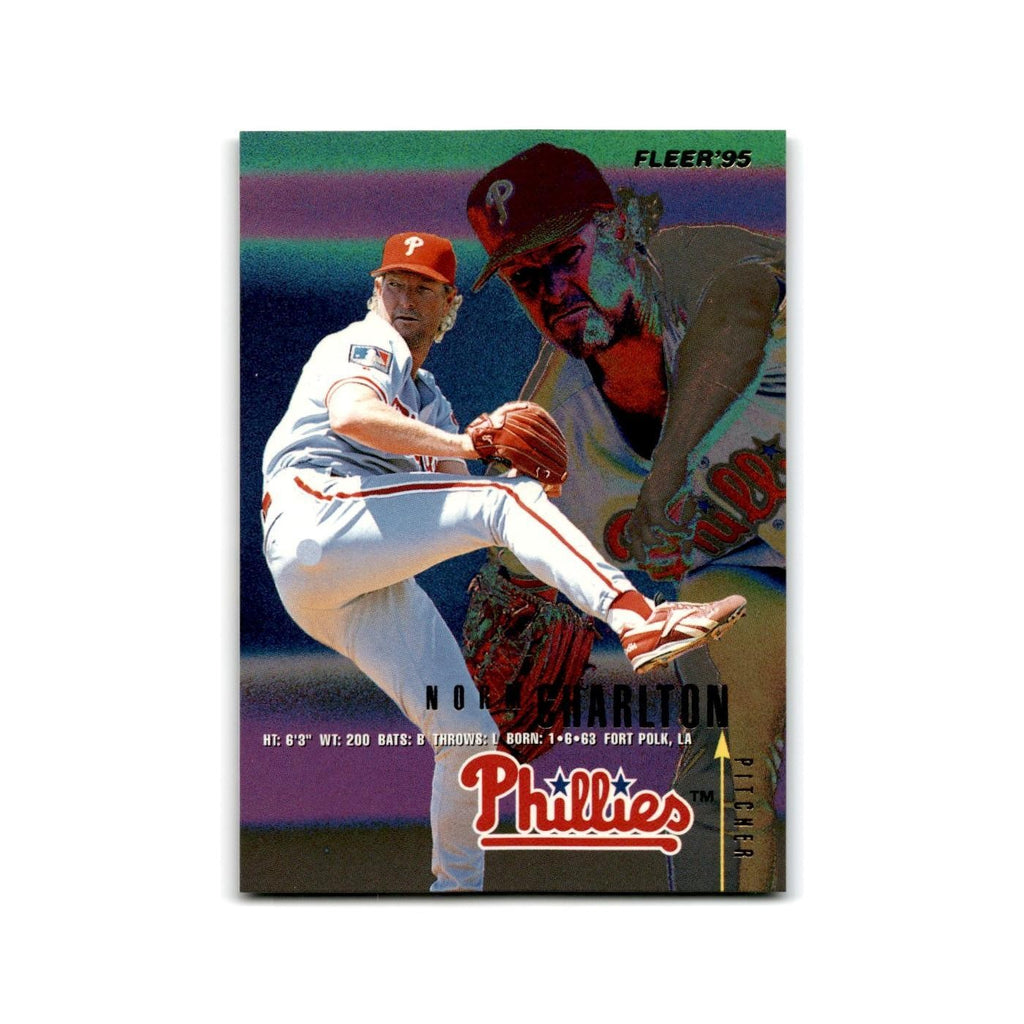 Norm Charlton 1995 Fleer Update #U-118 Philadelphia Phillies Baseball Card NM