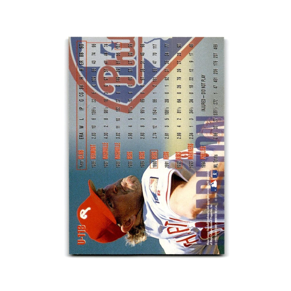 Norm Charlton 1995 Fleer Update #U-118 Philadelphia Phillies Baseball Card NM