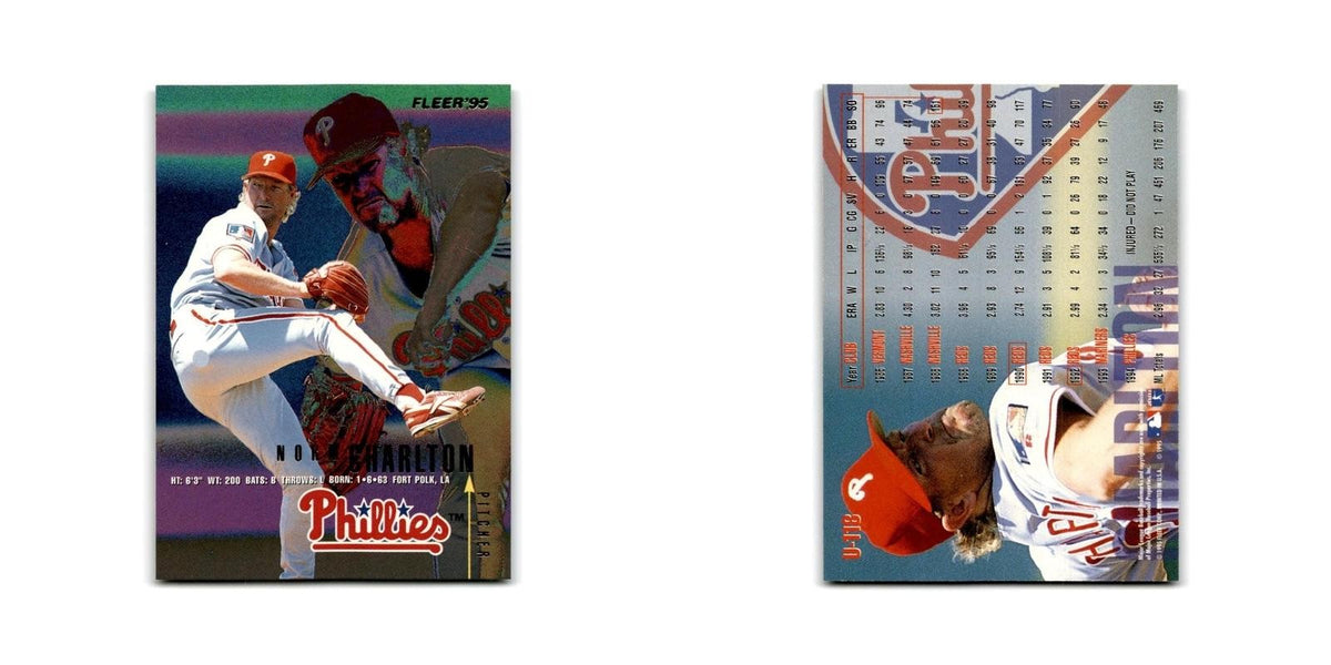 Norm Charlton 1995 Fleer Update #U-118 Philadelphia Phillies Baseball Card NM