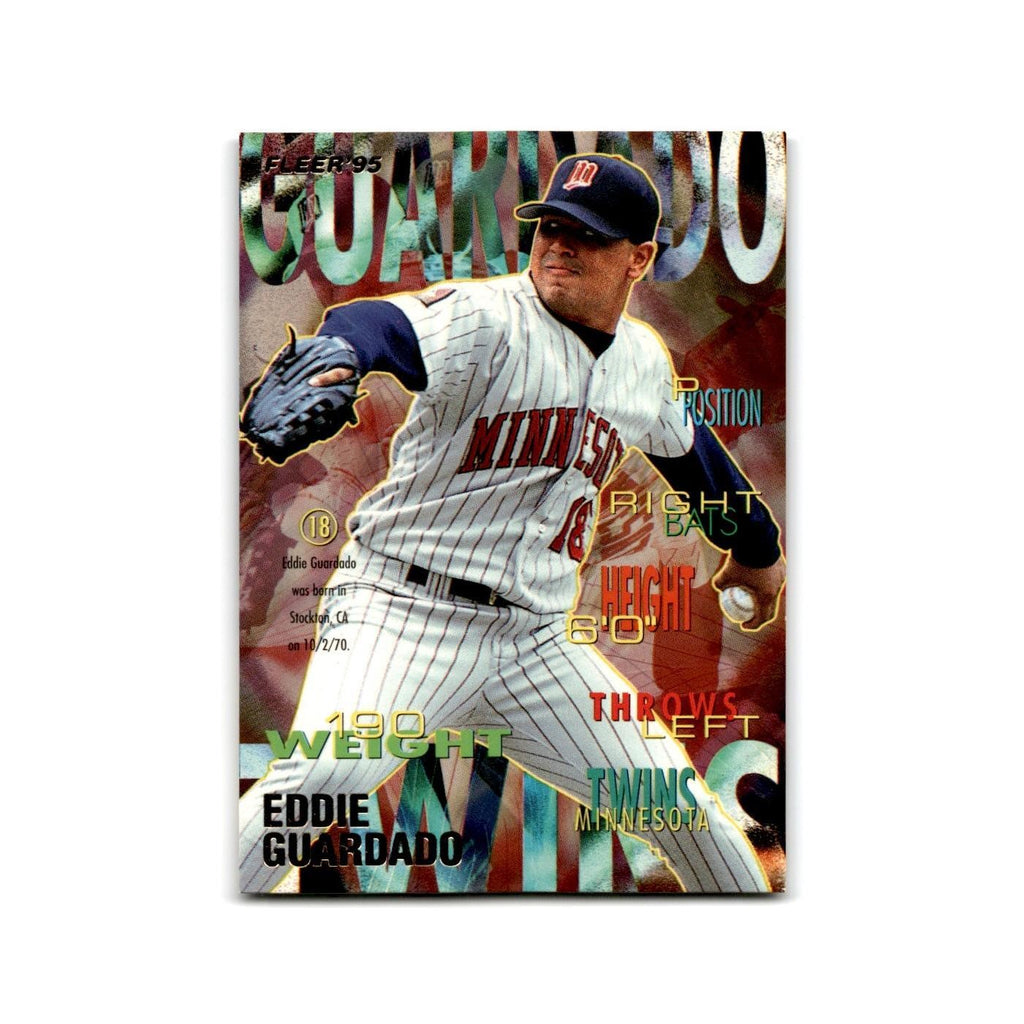 Eddie Guardado 1995 Fleer Update #U-59 Minnesota Twins Baseball Card NM