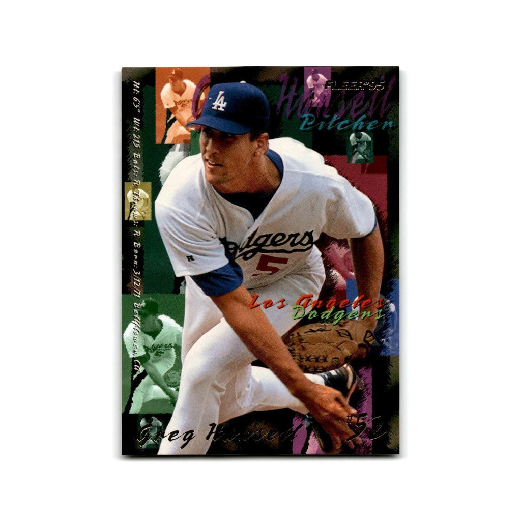 Greg Hansell 1995 Fleer Update #U-172 Los Angeles Dodgers Baseball Card NM