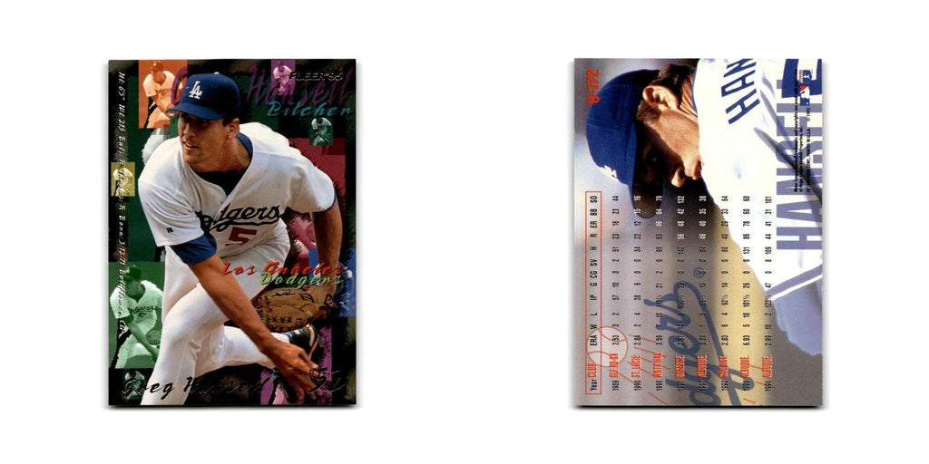 Greg Hansell 1995 Fleer Update #U-172 Los Angeles Dodgers Baseball Card NM