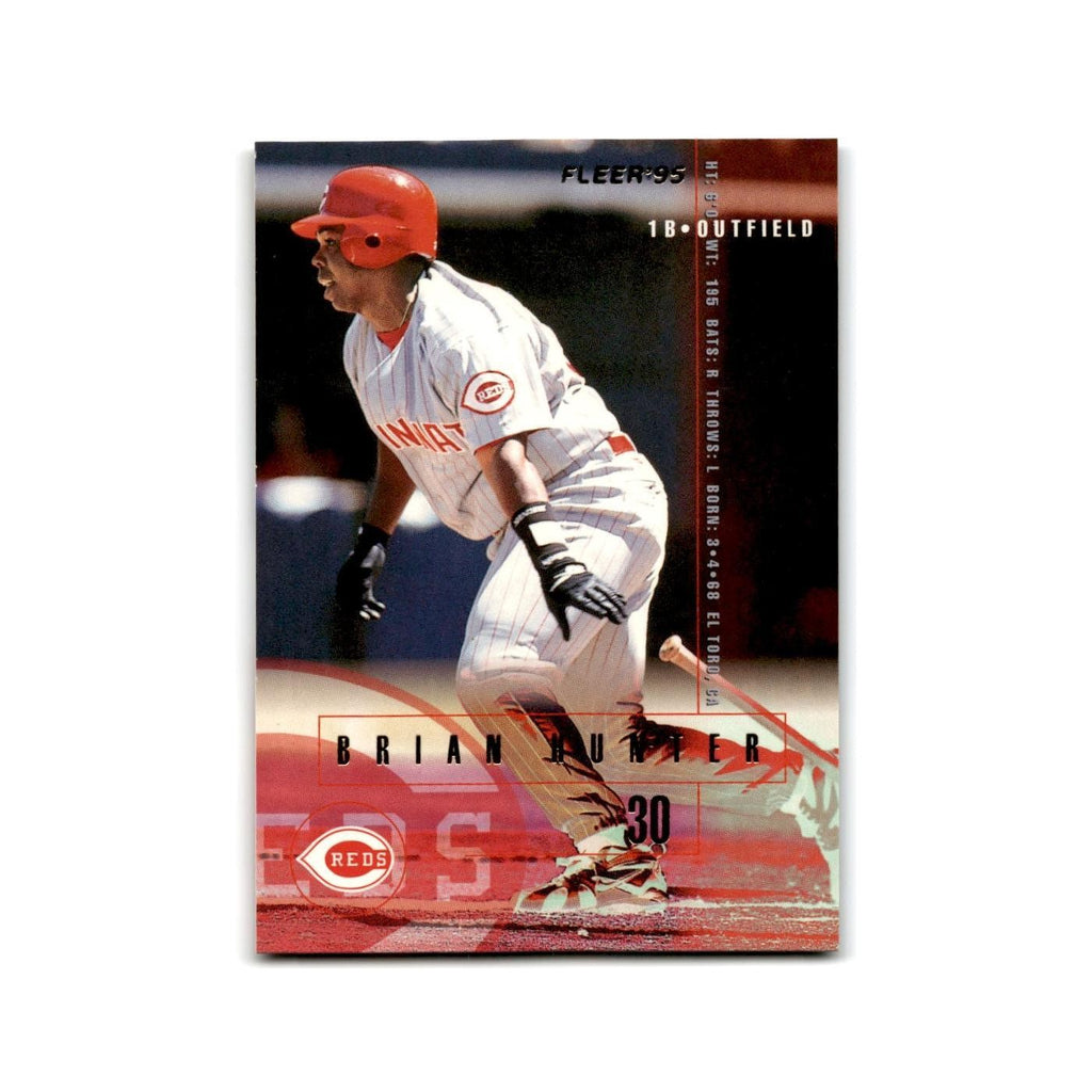Brian Hunter 1995 Fleer Update #U-134 Cincinnati Reds Baseball Card NM