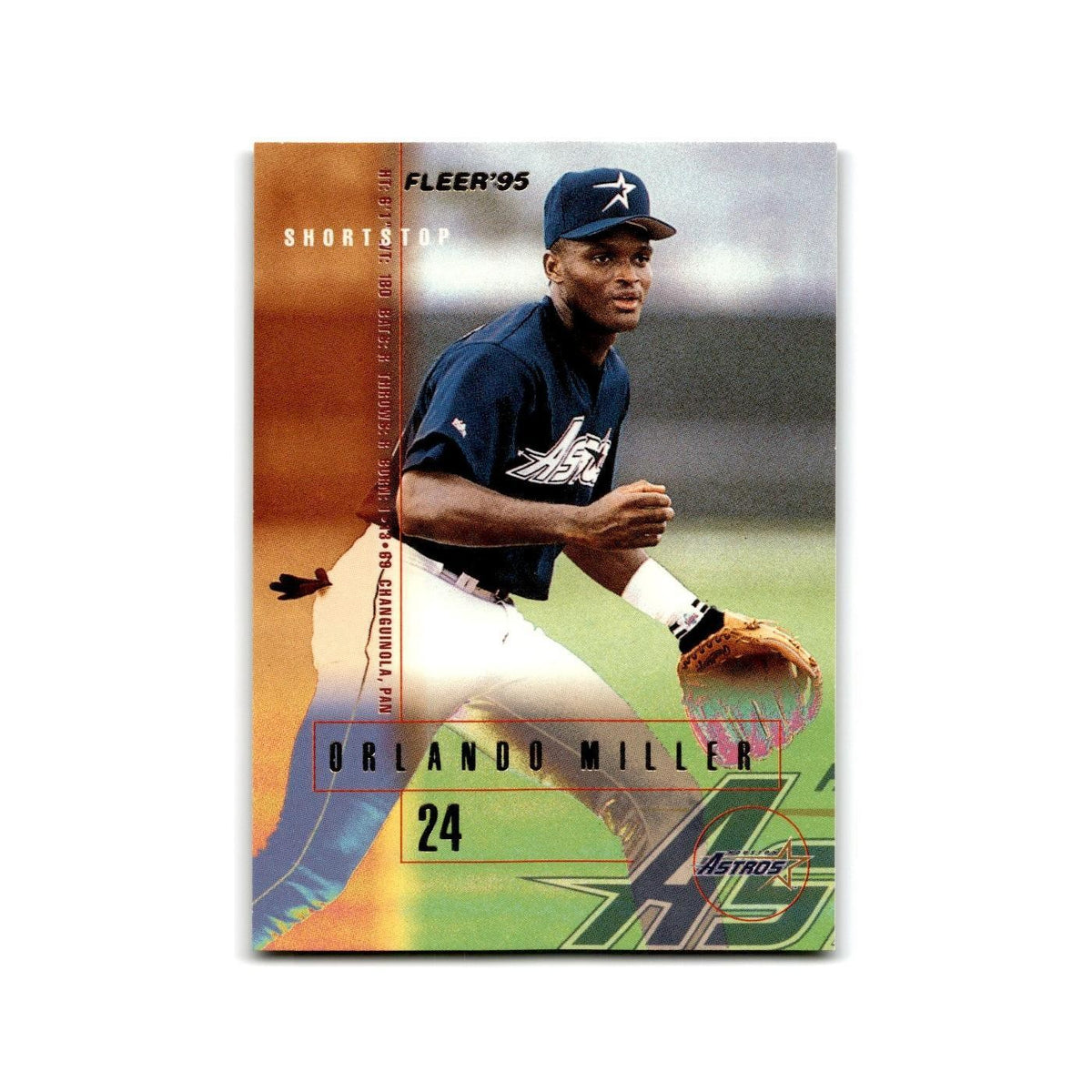 Orlando Miller 1995 Fleer Update #U-142 Houston Astros Baseball Card NM