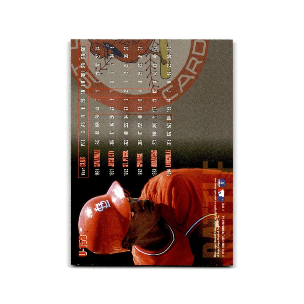 Allen Battle Rookie 1995 Fleer Update #U-153 St. Louis Cardinals NM