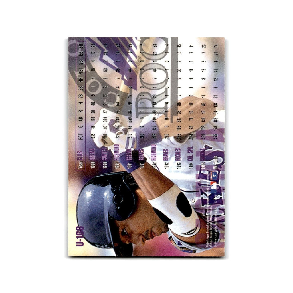Vinny Castilla 1995 Fleer Update #U-166 Colorado Rockies Baseball Card NM