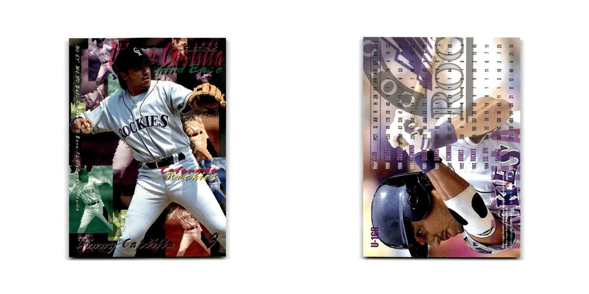 Vinny Castilla 1995 Fleer Update #U-166 Colorado Rockies Baseball Card NM