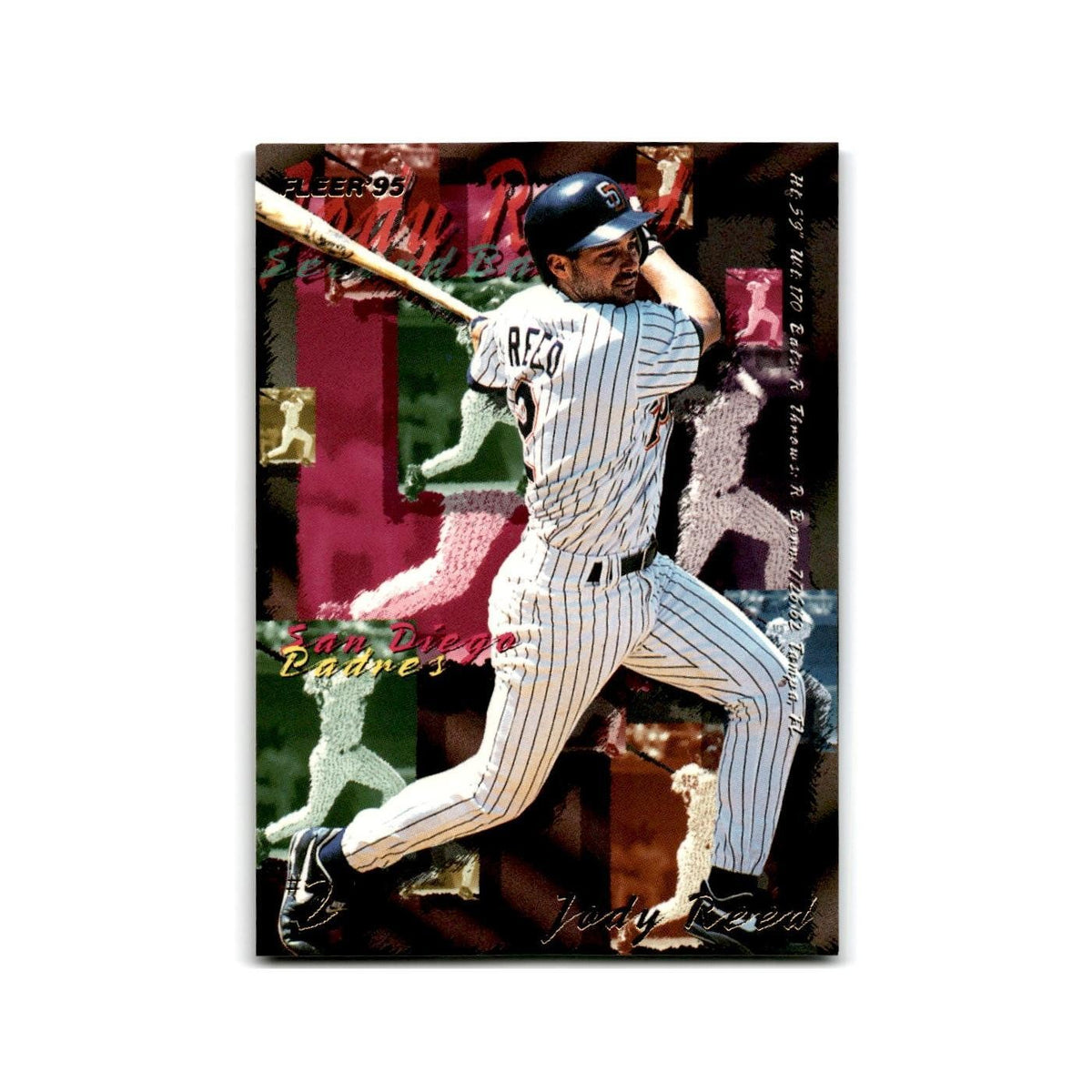 Jody Reed 1995 Fleer Update #U-189 San Diego Padres Baseball Card NM