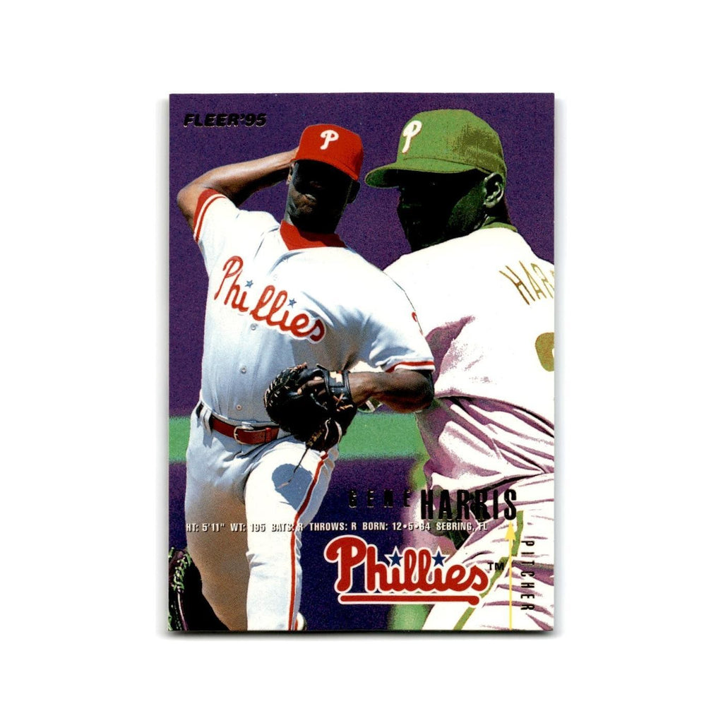 Gene Harris 1995 Fleer Update #U-120 Philadelphia Phillies Baseball Card NM
