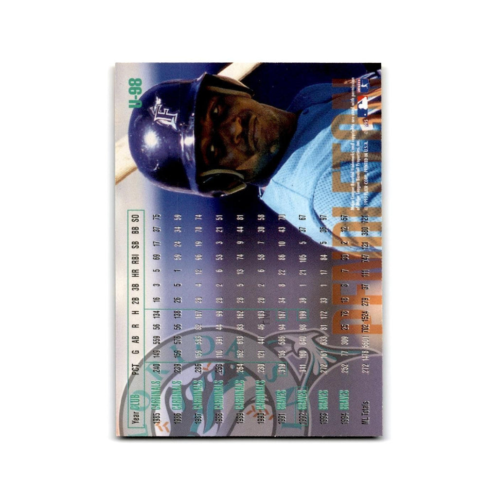 Terry Pendleton 1995 Fleer Update #U-98 Florida Marlins Baseball Card NM