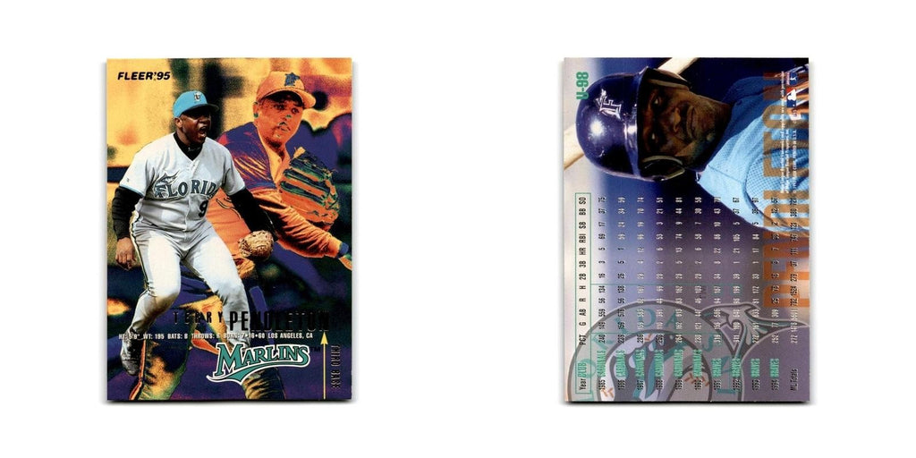 Terry Pendleton 1995 Fleer Update #U-98 Florida Marlins Baseball Card NM