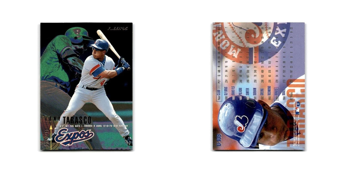 Tony Tarasco 1995 Fleer Update #U-109 Montreal Expos Baseball Card NM