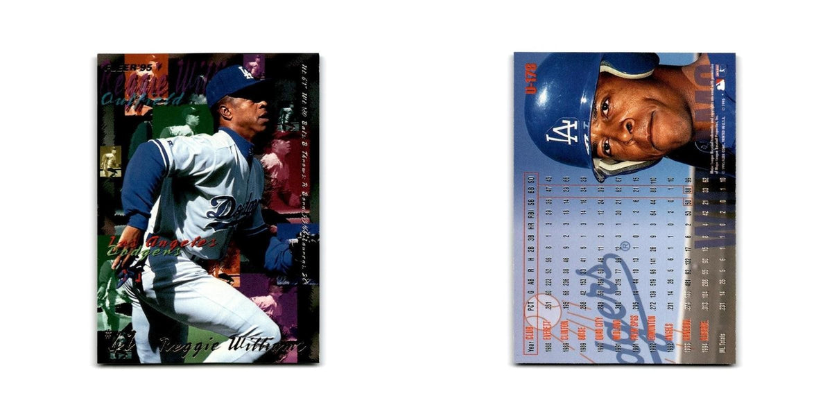 Reggie Williams 1995 Fleer Update #U-178 Los Angeles Dodgers Baseball Card NM