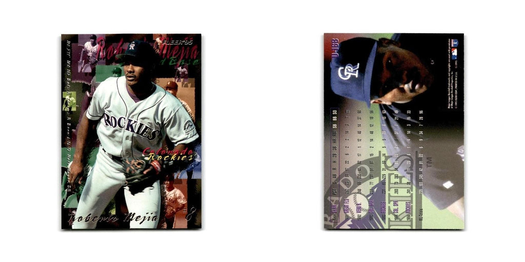 Roberto Mejia 1995 Fleer Update #U-168 Colorado Rockies Baseball Card NM