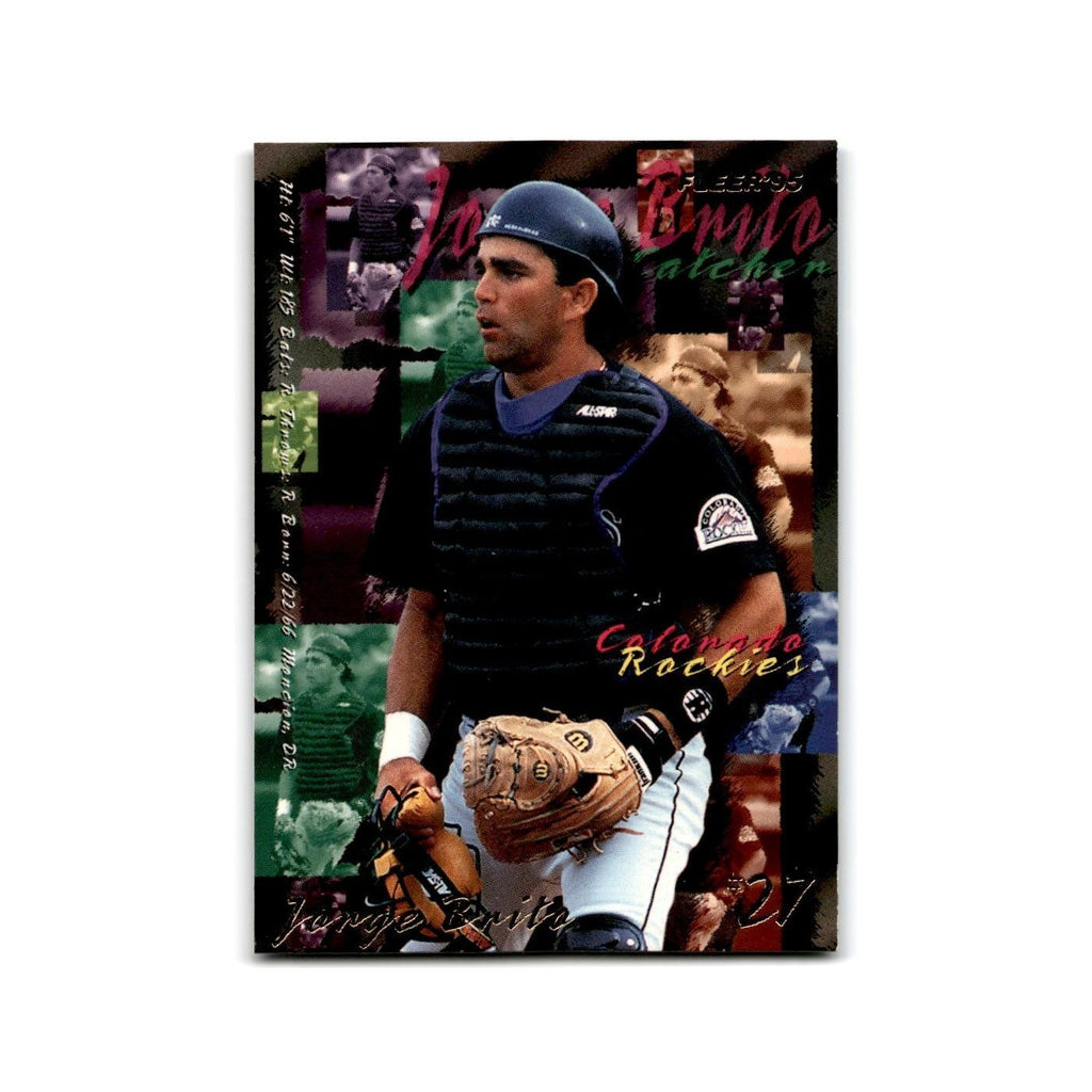 Jorge Brito 1995 Fleer Update #U-165 Colorado Rockies Baseball Card NM