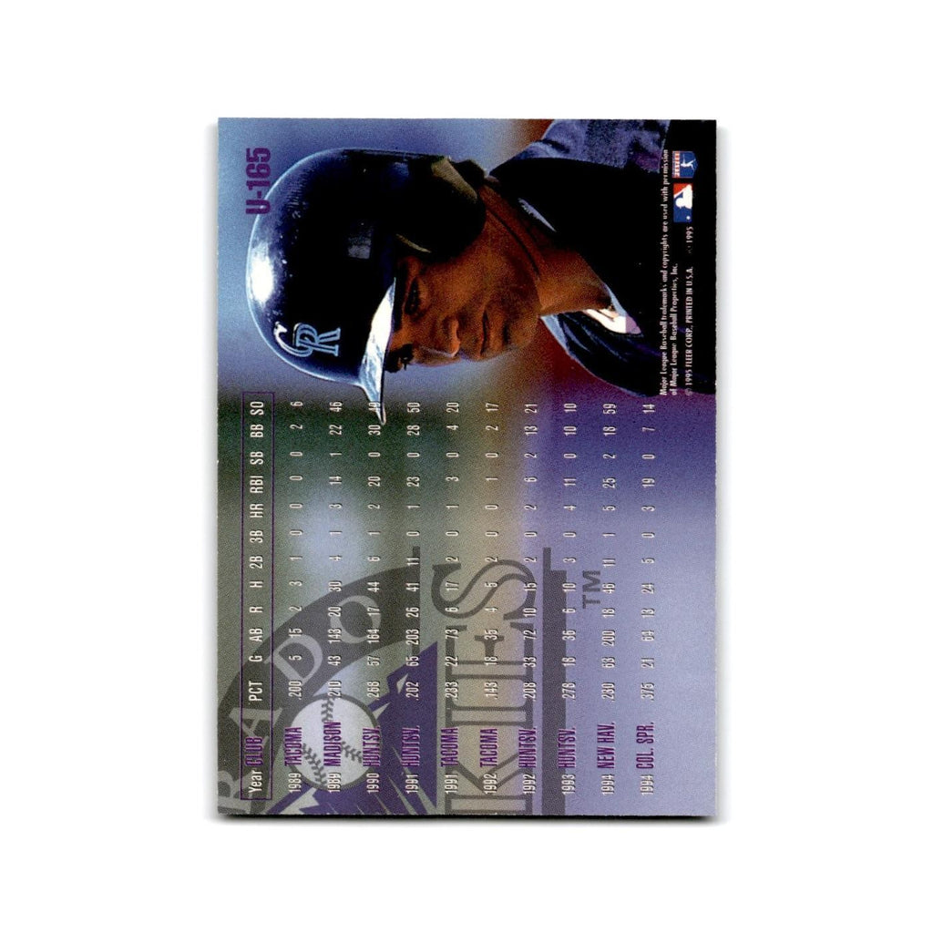Jorge Brito 1995 Fleer Update #U-165 Colorado Rockies Baseball Card NM