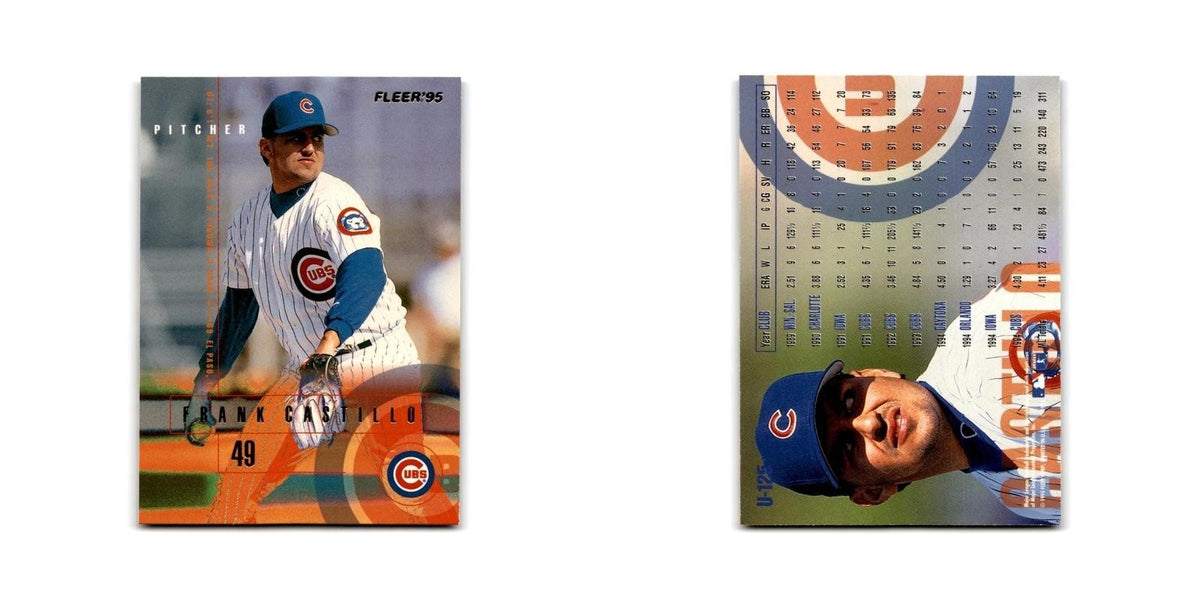 Frank Castillo 1995 Fleer Update #U-125 Chicago Cubs Baseball Card NM