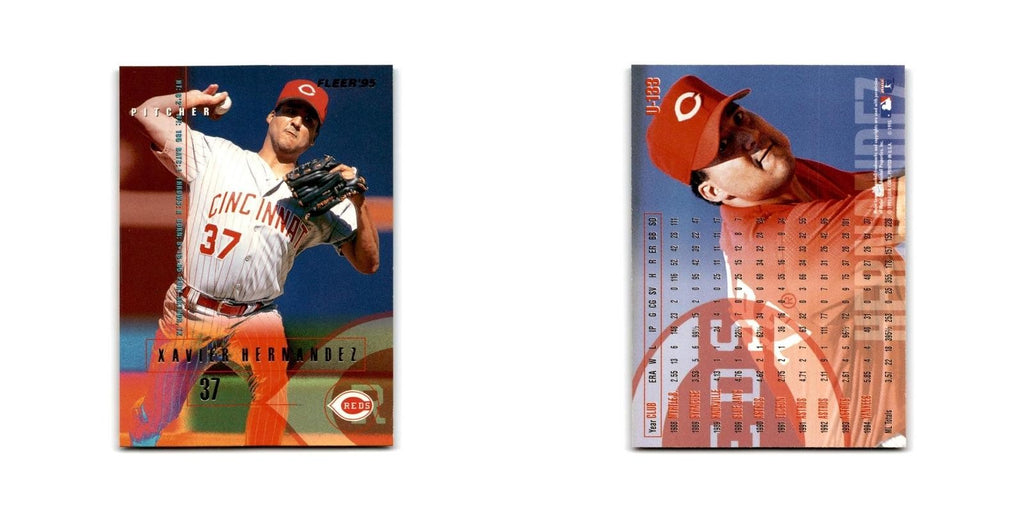 Xavier Hernandez 1995 Fleer Update #U-133 Cincinnati Reds Baseball Card NM