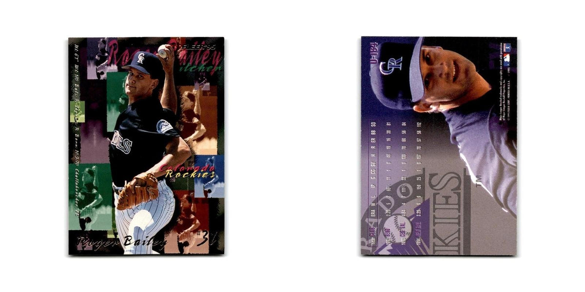 Roger Bailey 1995 Fleer Update #U-164 Colorado Rockies Baseball Card NM