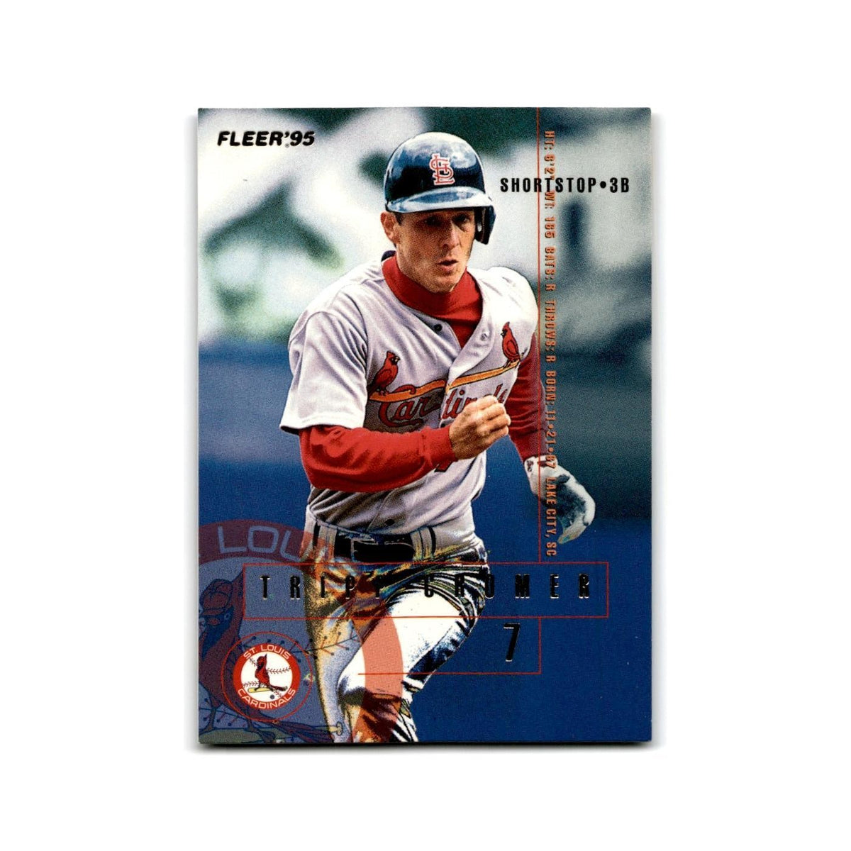 Tripp Cromer 1995 Fleer Update #U-156 St. Louis Cardinals Baseball Card NM