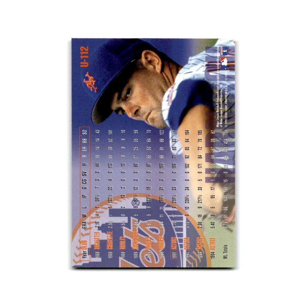 Pete Harnisch 1995 Fleer Update #U-112 New York Mets Baseball Card NM