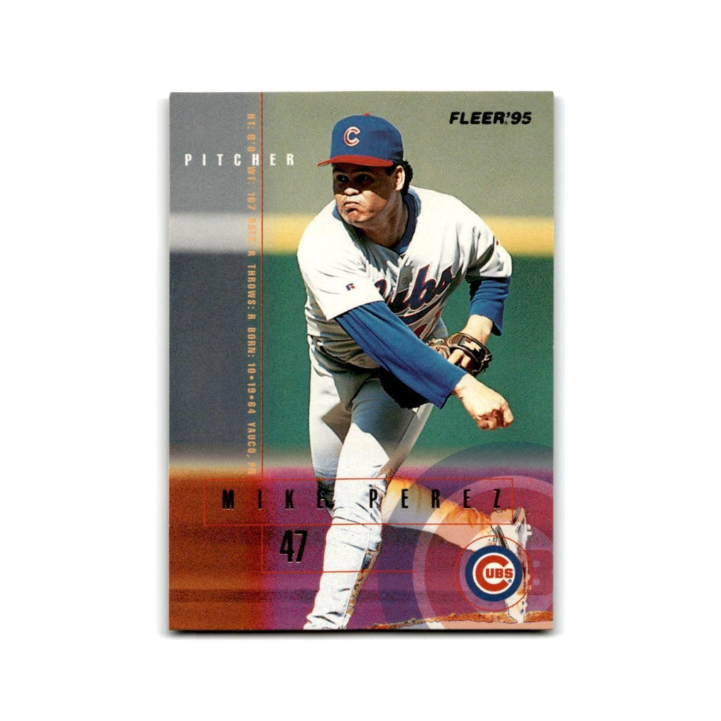 Mike Perez 1995 Fleer Update #U-128 Chicago Cubs Baseball Card NM