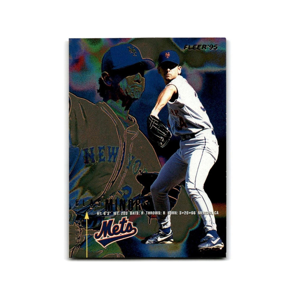 Blas Minor 1995 Fleer Update #U-115 New York Mets Baseball Card NM