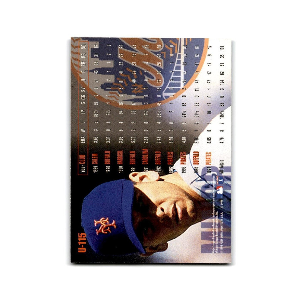 Blas Minor 1995 Fleer Update #U-115 New York Mets Baseball Card NM