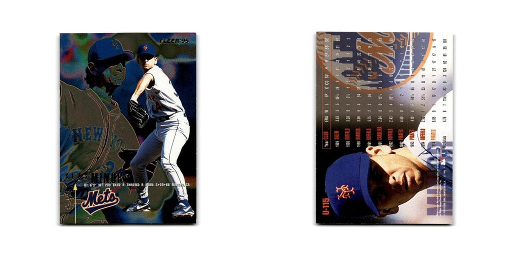Blas Minor 1995 Fleer Update #U-115 New York Mets Baseball Card NM