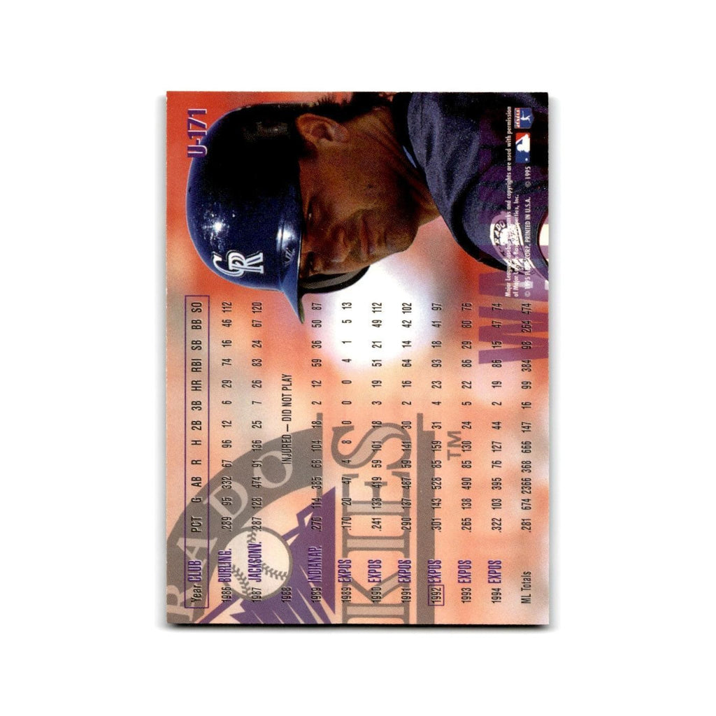Larry Walker 1995 Fleer Update #U-171 Colorado Rockies Baseball Card NM