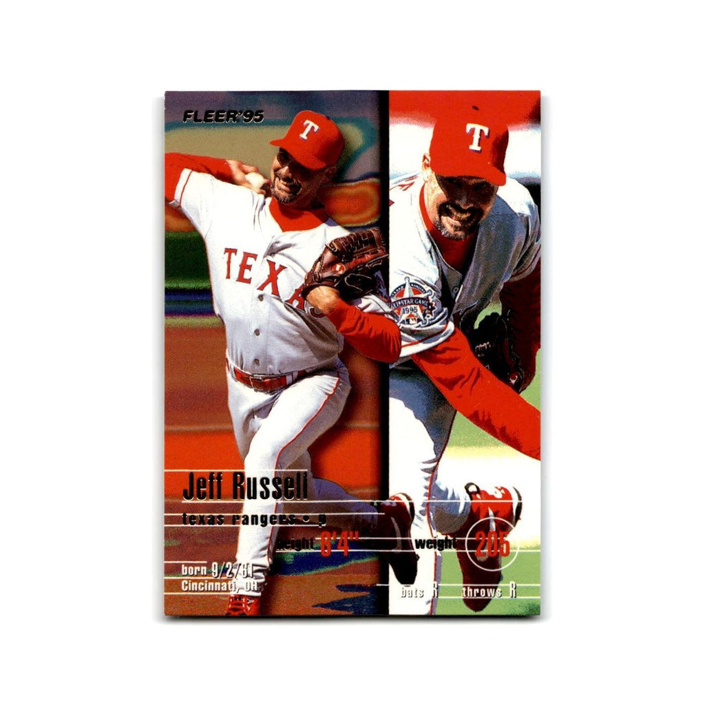 Jeff Russell 1995 Fleer Update #U-86 Texas Rangers Baseball Card NM