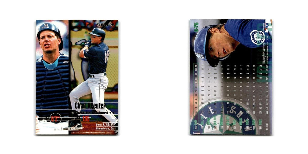Chad Kreuter 1995 Fleer Update #U-75 Seattle Mariners Baseball Card NM