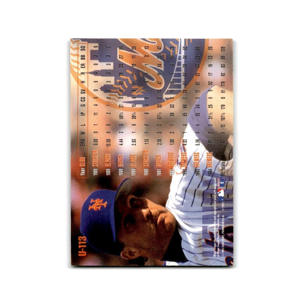 Doug Henry 1995 Fleer Update #U-113 New York Mets Baseball Card NM
