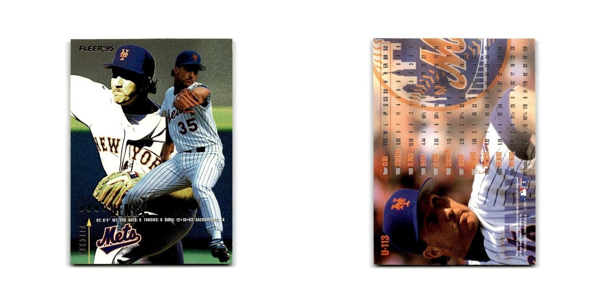 Doug Henry 1995 Fleer Update #U-113 New York Mets Baseball Card NM
