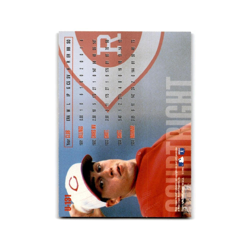 John Courtright 1995 Fleer Update #U-131 Cincinnati Reds Baseball Card NM