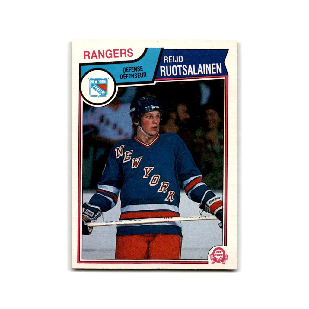 1983 O-Pee-Chee Reijo Ruotsalainen New York Rangers #255