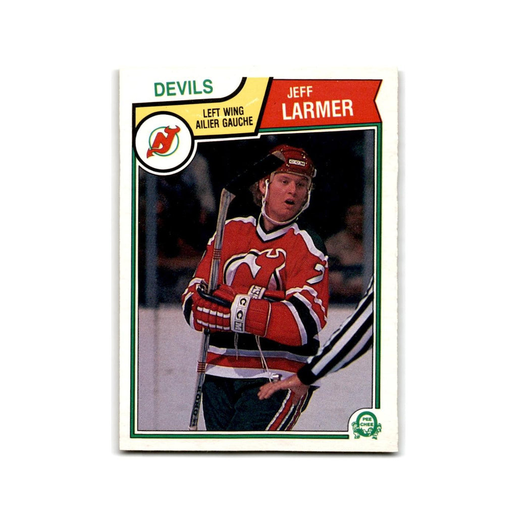 1983 O-Pee-Chee Jeff Larmer RC New Jersey Devils #230