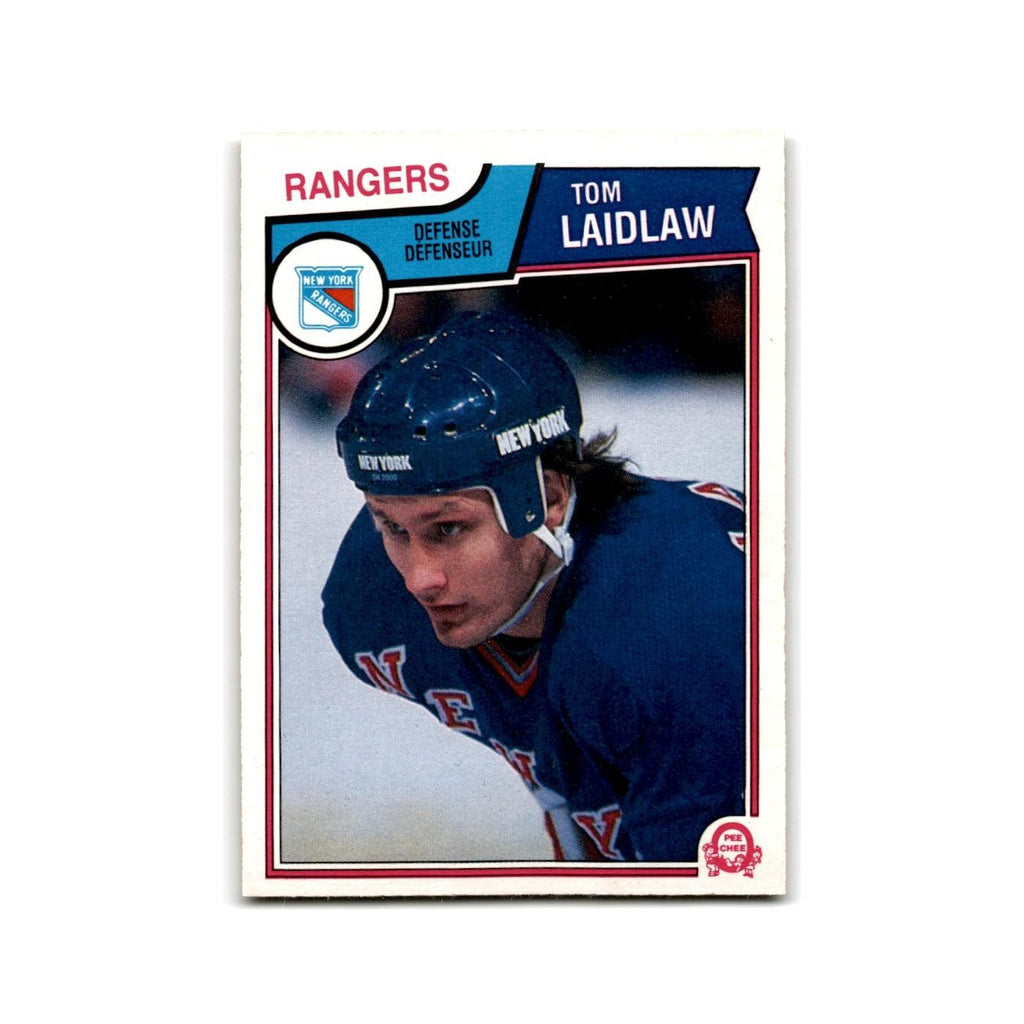 1983 O-Pee-Chee Tom Laidlaw New York Rangers #247