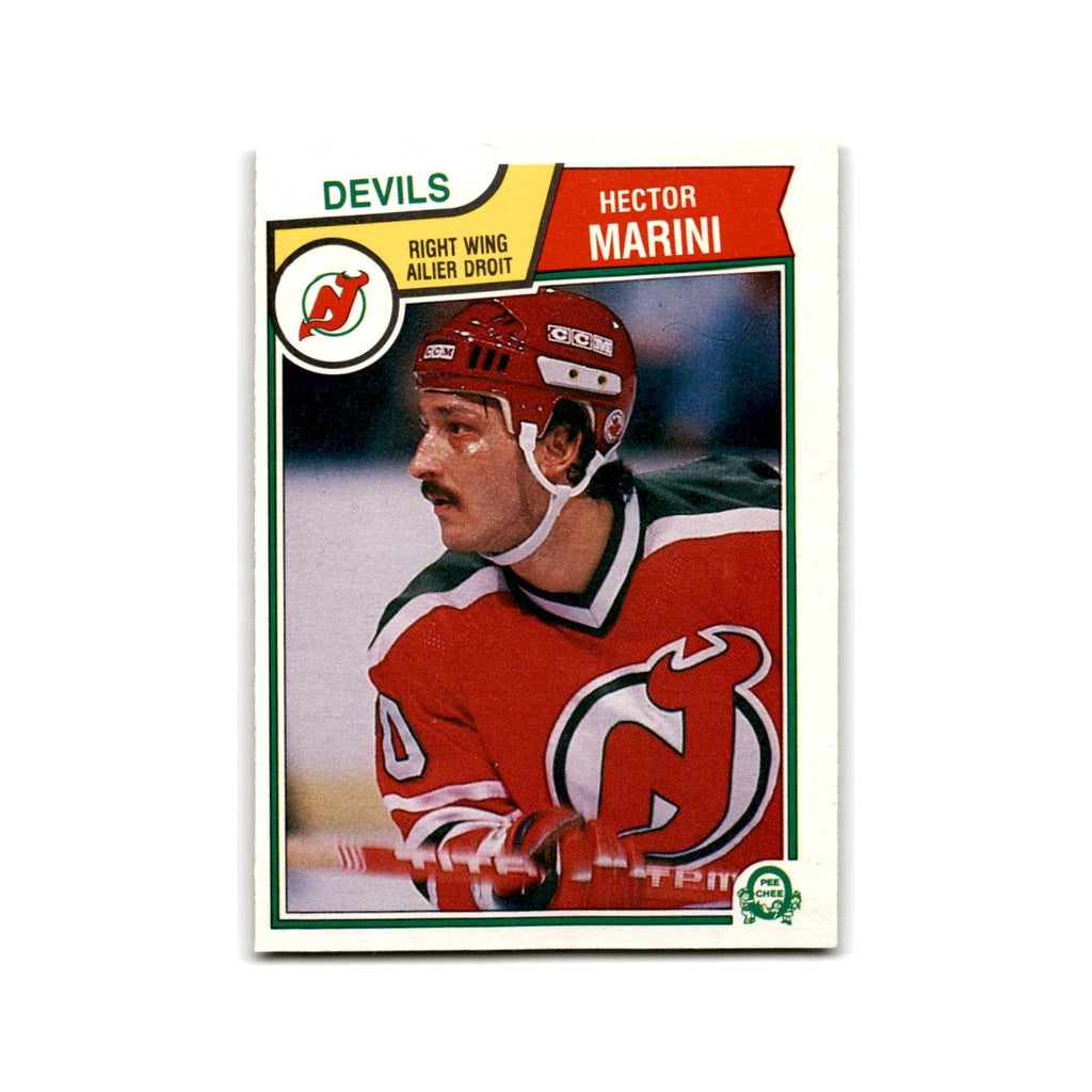 1983 O-Pee-Chee Hector Marini RC New Jersey Devils #235