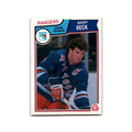 1983 O-Pee-Chee Barry Beck New York Rangers #241