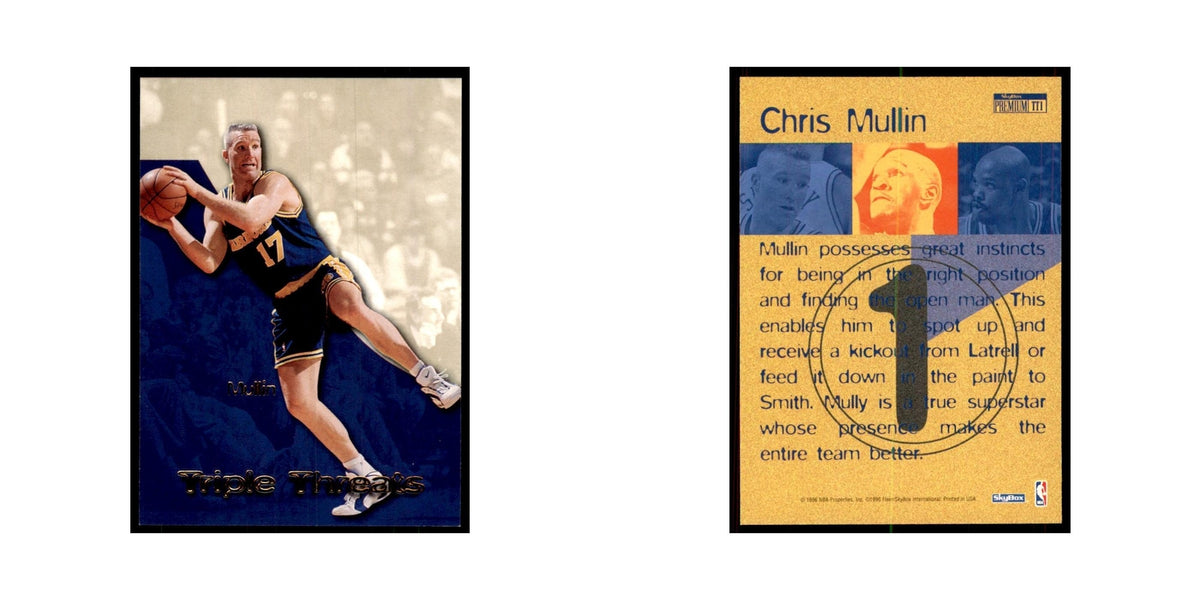 1996 SkyBox Premium Chris Mullin Basketball Cards #TT1