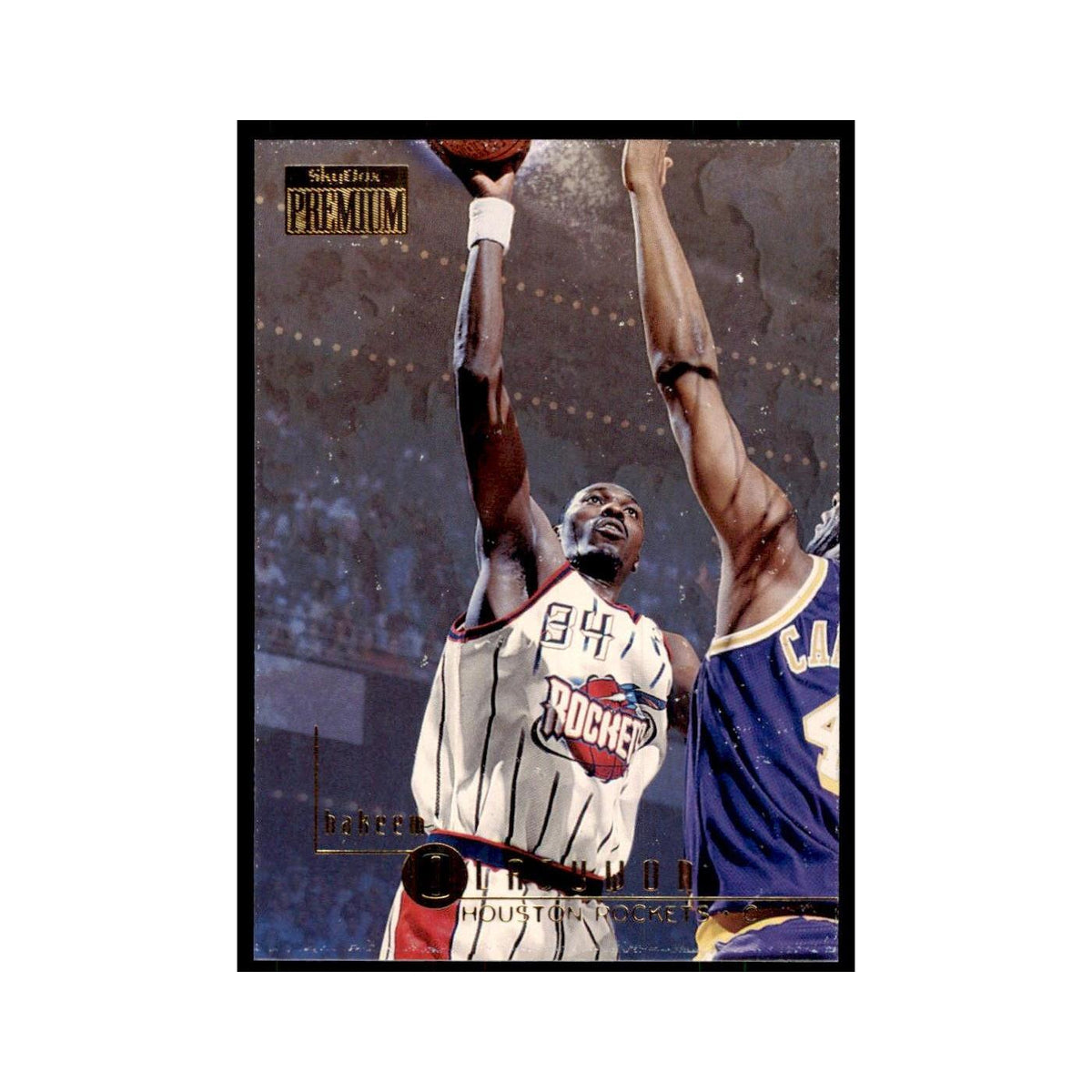 1996 SkyBox Premium Hakeem Olajuwon Basketball Cards #45