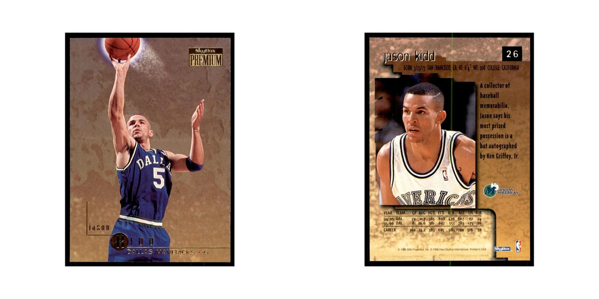 1996 SkyBox Premium Jason Kidd Basketball Cards #26