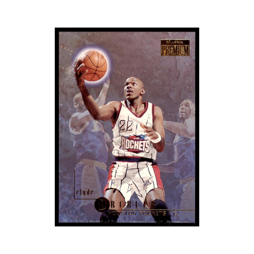 1996 SkyBox Premium Clyde Drexler Basketball Cards #43