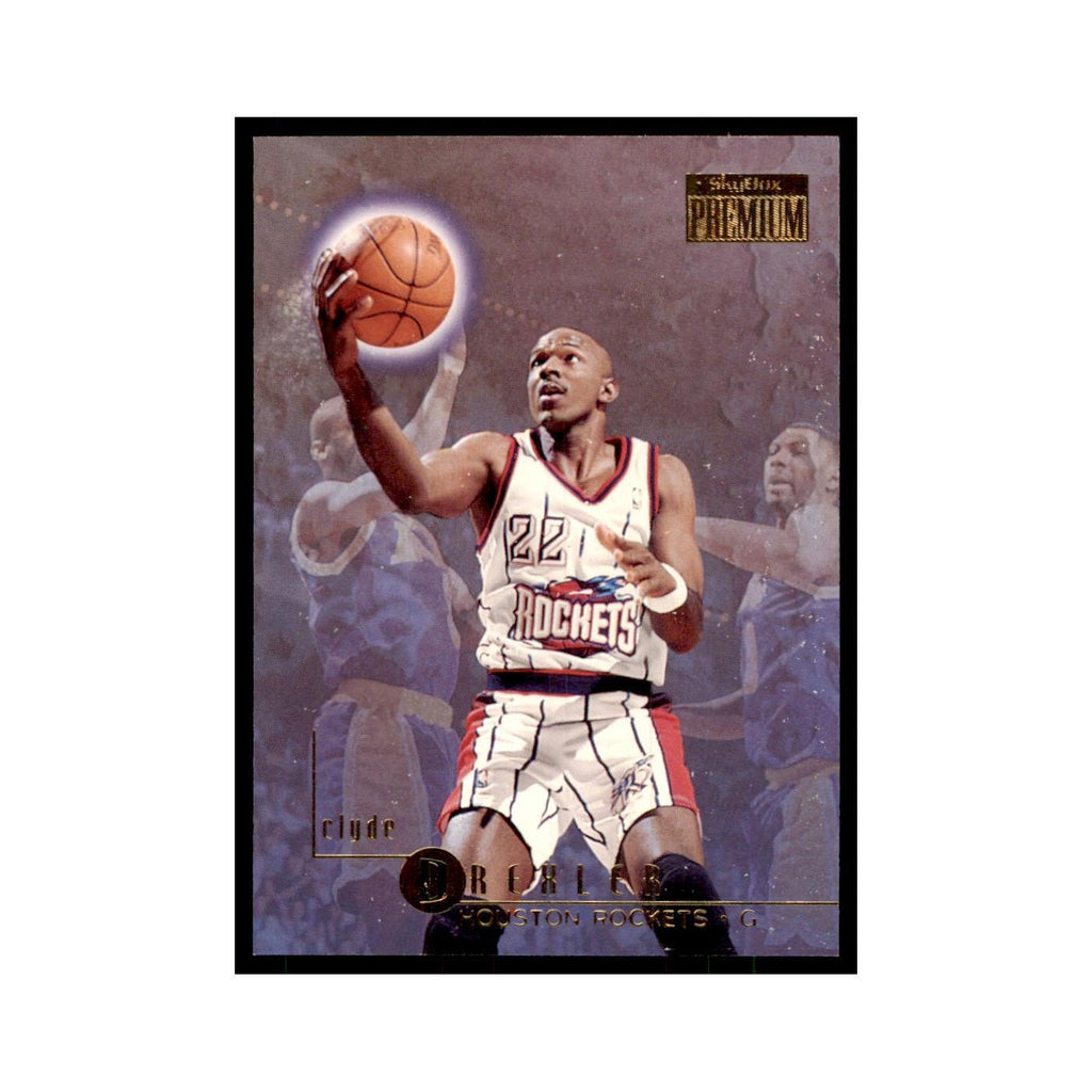 1996 SkyBox Premium Clyde Drexler Basketball Cards #43