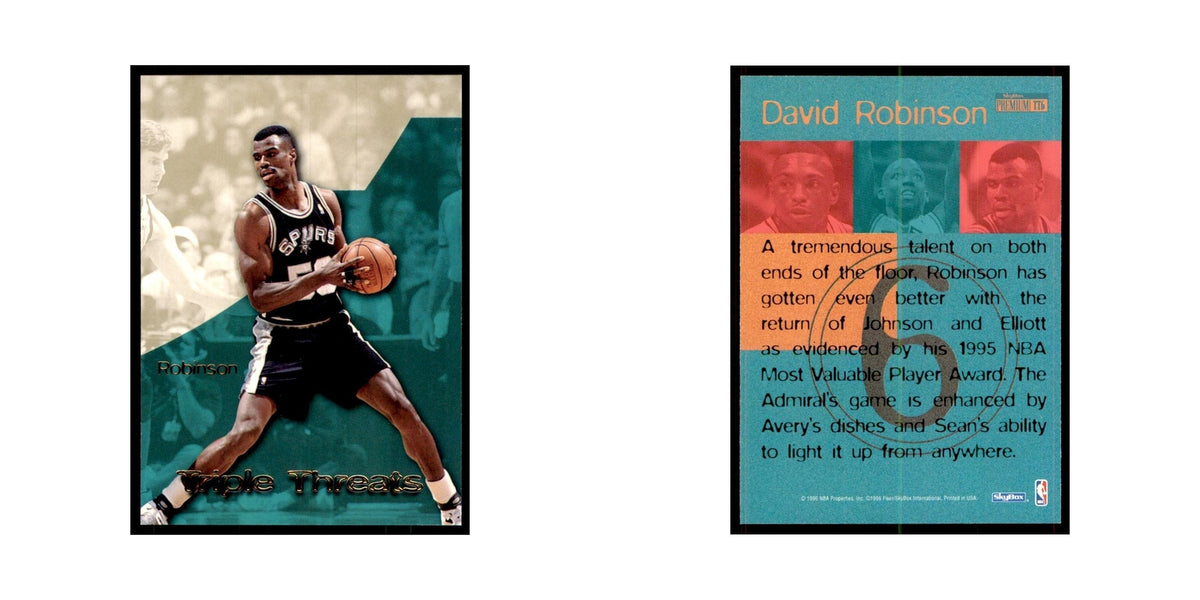 1996 SkyBox Premium David Robinson Basketball Cards #TT6