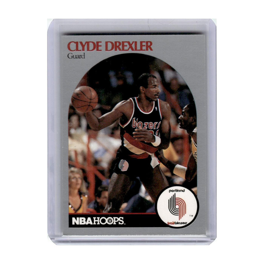 1990 Hoops Clyde Drexler Blazers #245