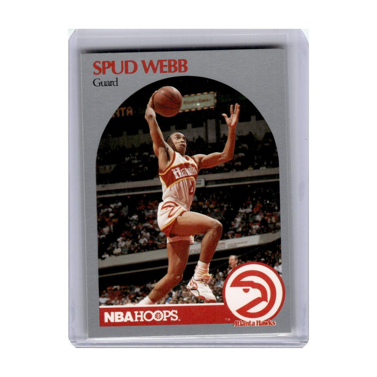 1990 Hoops Spud Webb Hawks #35