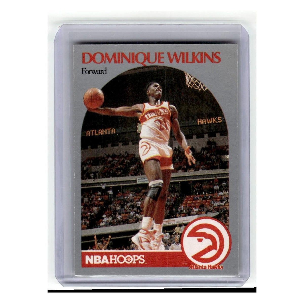 1990 Hoops Dominique Wilkins Hawks #36